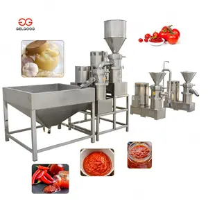 Gelgoog Commercial Colloid Ginger Garlic Paste Making Sweet Hot Chili Sauce Grinder Machine