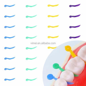 Cunei dentari monouso per denti con foro e cunei a matrice interprossimale in plastica - Product Image 6