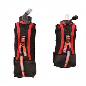 FREE SAMPLE Custom Logo Foldable Flask <b>Holder</b> Cycling Running Hiking Gym Sports Soft <b>Water</b> <b>Bottle</b> Cover Sleeve Hand Bag - Product Image 4