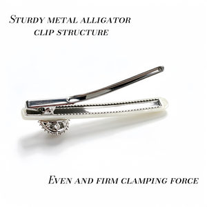 Barrette à <span class=keywords><strong>cheveux</strong></span> Fanxing personnalisée élégante avec fleurs en strass dégradées, pince à <span class=keywords><strong>cheveux</strong></span> en grappe de strass, accessoires de mariage - Product Image 3