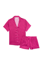Pyjama de Nuit Sexy en Satin pour Femme, Collection Designer 2026 – Idéal pour Lune de Miel et Tenue de Détente Féminine