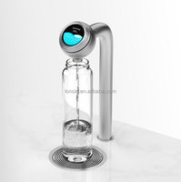 Lonsid Premium Commerciële Slimme Sodawaterdispenser met Snelgekoelde Hete Sprankelende Waterkraan & HD Scherm met Verstelbare Volume & Temperatuur