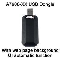 Dongle LTE Cat4 Desbloqueado A7608E-H A7608-SA, Módem USB 4G con Tarjeta SIM para Datos de Red Inalámbrica