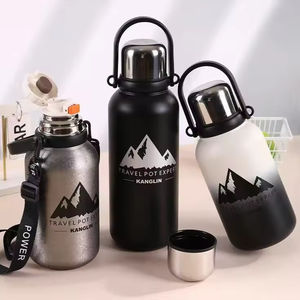 Thermos isotherme de haute qualité en acier inoxydable moderne, anti-fuite, pour le sport, les activités de plein air et le camping - Product Image 5