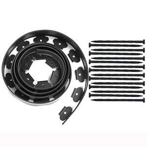 Décoration extérieure <span class=keywords><strong>de</strong></span> jardin Bordure <span class=keywords><strong>de</strong></span> pelouse en plastique extensible Bordure <span class=keywords><strong>de</strong></span> pelouse Légumes Bordure <span class=keywords><strong>de</strong></span> pelouse Fournisseur <span class=keywords><strong>de</strong></span> jardin en gros - Product Image 2