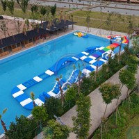 Parc aquatique gonflable flottant géant, conception modulaire, team building pour usage commercial, matériau PVC, certifié CE, 500 kg