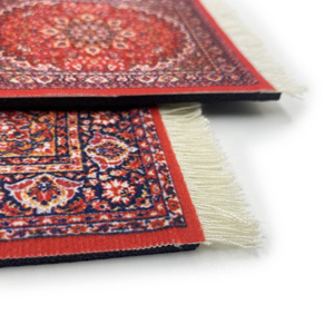 Ensemble d'accessoires de bureau élégants 2 pièces : Tapis de souris style tapis et sous-verre miniature en forme de tapis pour applications informatiques – En stock ! - Product Image 5