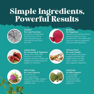 Cápsulas de Extracto de Cardo Mariano Orgánico, Apoyo para la Salud del Hígado, Desintoxicación del Hígado, Extracto de Zinc, Cúrcuma y Alcachofa - Product Image 3