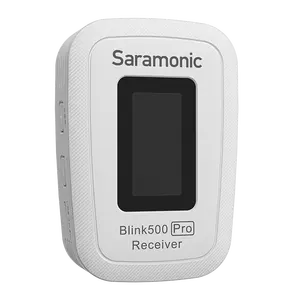 Saramonic Blink 500-micrófono de solapa, inalámbrico, 2,4G Hz, doble canal para cámara DSLR, smartphones