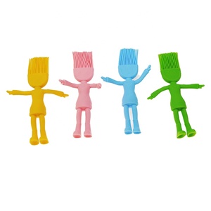Spatule et brosse en silicone mignonnes pour enfants, ustensiles de cuisine - Product Image 4