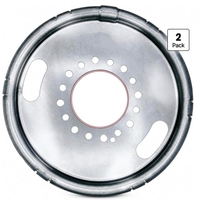 Anneau d'équilibrage automatique de roue embarqué Centramatic 400-409 pour Ford Dodge GM 1 tonne Dually RV 8 trous, équilibreur de roue arrière double