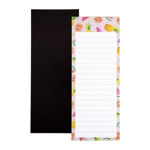 Pizarra magnética, adhesivo para refrigerador, adhesivo removible para refrigerador, lindo tablero de notas con diseño de frutas, bloc de notas magnético - Product Image 1