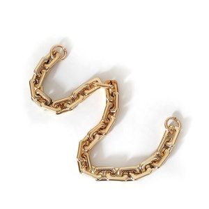 Accessori per borse B-C106 Meetee moda in resina spessa catene miste in lega d'<span class=keywords><strong>oro</strong></span> Retro <span class=keywords><strong>tracolla</strong></span> in acrilico - Product Image 6