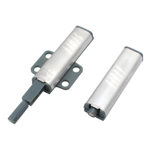 Dispositivo de amortiguación de gabinetes de acero inoxidable moderno con rebote automático, sin tirador, tipo push-and-snap, con función magnética para almacén - Product Image 2