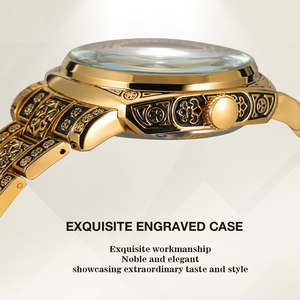 Hot-selling Brand FORSINING FSG8248 Fashion <b>Men's</b> Retro <b>Watch</b> Automatic Mechanical <b>Watch</b> <b>Waterproof</b> Stainless Steel <b>Watch</b> - Product Image 4