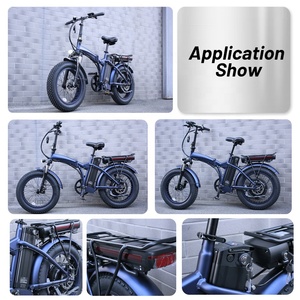 Vélo électrique pliable de montagne à longue portée à double batterie 20 pouces 48v 1000w à vente chaude - Product Image 3