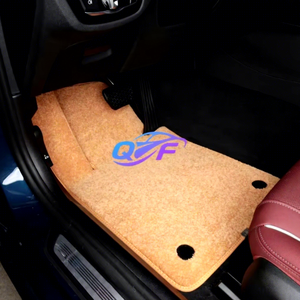 Tapis Moquette Voiture Smart For Two 1998-2014 - Bordure Rouge Antidérapante