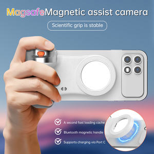 Magnetic Flexible Desk Phone Camera Shoot Hand <b>Grip</b> Holder Shooting Aid Remote <b>Control</b> Handle for for for Phones - Product Image 5