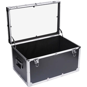 Oem giá tốt tùy chỉnh cứng nhôm thiết bị an toàn bảo vệ trường hợp mang theo với lưới Pocket chống sốc hình bọt Padding - Product Image 5