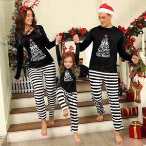 El mejor material de pijama para dormir de Navidad, último diseño para bebés, niños y niñas, estilo informal - Product Image 2