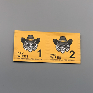 Accesorios protectores de pantalla de teléfono móvil, Kit de limpiador en seco y húmedo, guía de eliminación de polvo, pegatina, herramienta de instalación, Kit de limpieza - Product Image 1