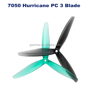 Hélice Gemfan 7050 Hurricane PC de <span class=keywords><strong>3</strong></span> Aspas, 5 Pulgadas de Paso, Montaje de 5 mm, Diámetro del Disco de 178.4 mm, Grosor Central de 7 mm, 7050-<span class=keywords><strong>3</strong></span> - Product Image 2