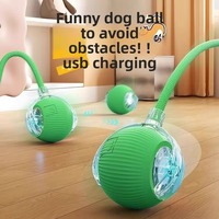 Elektrikli Karikatür Yuvarlanan Top Kedi Oyuncağı - Kendi Kendine Eğlenceli, Can Sıkıntısını Giderici, Akıllı Oyuncak, Kediler ve Köpekler için Otomatik Yürüme Fonksiyonlu