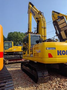 Komatsu PC200 Crawler Excavator 20 Ton Engine Used <b>Construction</b> <b>Machinery</b> Japan Original - Product Image 1