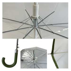 Parapluie droit TR de haute qualité en fibre de verre léger avec protection UV, fonction tout-en-un, idéal pour les cadeaux d'affaires - Product Image 6