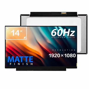 Panel LCD para Computadora de Fábrica, 14 Pulgadas, 1920x1080, Full HD, Delgado, 60hz, EDP, 30 Pines, Sin Pantalla Táctil, B140HAN04.1 NV140FHM-N61, Pieza de Repuesto - Product Image 2