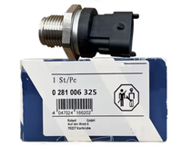 0281006325 capteur de pression de Rail de carburant d'origine régulateur commun pour FORD IVECO VW Constellation 85PP26-93 0281002909 0281002867