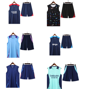 Set da Allenamento <span class=keywords><strong>Calcio</strong></span> Personalizzato di Qualità Thailandese, Gilet Traspirante ad Asciugatura Rapida, Completo da Allenamento - Product Image 1