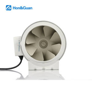 Kipas Saluran Inline Aliran Aksial Cerdas Hon&Guan 6 Inci dengan Volume Udara Besar yang Dapat Disesuaikan - Product Image 4