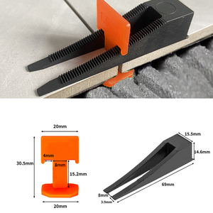 Sistema de Azulejos Autonivelantes Avanzado de Rusia de 1.5 mm, Separadores de Porcelana y Plástico, Cuñas, Clips, Accesorios de Precisión para Azulejos de Piso - Product Image 3