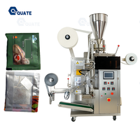 Machine d'emballage entièrement automatique pour sachets de thé à usage unique avec formage de sacs intérieur et extérieur pour granulés de thé