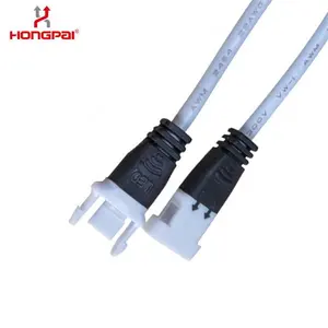 Custom Made Connecting Cable Male Female Plus Double Color Wire Dc Two Plug Power Cord