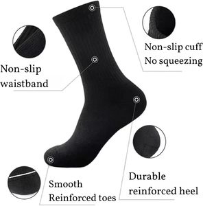 Black White Custom <strong>Socks</strong> Breathable Cotton Manufacturers Compression <strong>Socks</strong> Sports Tube Crew <strong>Socks</strong> - Product Image 3