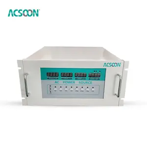 ACSOON AF400M 2kVA 115Vac 단상 400Hz 주파수 및 전압 변환기