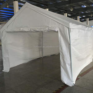 Vente en gros, offre spéciale, garage pliable à pousser et à tirer/garage étanche en métal à rail galvanisé pour lavage de voiture - Product Image 6