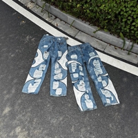 Jeans de Hombre Estilo Coreano Vintage 2026, Cintura Media, Mezclilla Ecológica con Diseños de Agujeros, ODM