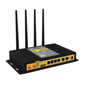 3.4Gbps endüstriyel 5G sim kartlı Router yuvası desteği dual-band WiFi 2.4Ghz ve 5.8Ghz