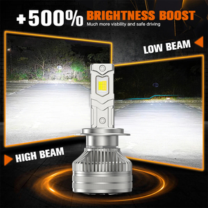 Bán buôn <span class=keywords><strong>H4</strong></span> 75 Wát 8000LM Led Đèn Pha 3000k-6000K Màu ứng dụng điều khiển có thể điều chỉnh đôi ống đồng H1 H3 <span class=keywords><strong>H4</strong></span> H7 H11 9005 xe ánh sáng - Product Image 5