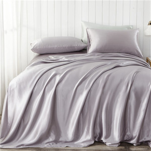 Usine gros haute qualité <span class=keywords><strong>reine</strong></span> taille 100% soie du mûrier ensemble de literie - Product Image 1