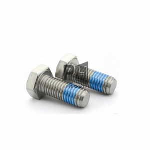 <span class=keywords><strong>Tornillos</strong></span> antisueltos personalizados Cabeza hexagonal de acero inoxidable 304 Parche de nailon <span class=keywords><strong>rojo</strong></span> <span class=keywords><strong>Tornillos</strong></span> antisueltos de 360 grados <span class=keywords><strong>Tornillos</strong></span> Nylock M6 M8 Pernos - Product Image 3