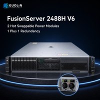 Serveur FusionServer 2488H V6 pour centre de données d'entreprise, avec quatre sockets, montable en rack, pour virtualisation et extension de stockage de base de données
