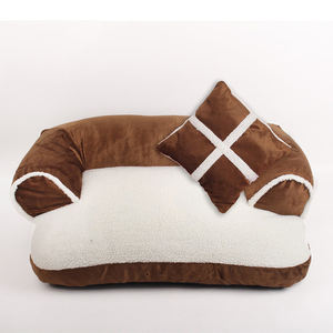 Großhandel Hund Katze Zwinger Haustier liefert warmes Haustier Bett Sofa Mode billige Hunde betten - Product Image 2