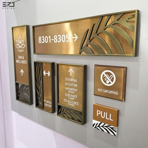 Targa Luminosa Personalizzata EZD per Numeri di Stanza in Hotel e B&B, Segnaletica in Metallo con Retroilluminazione LED - Product Image 2