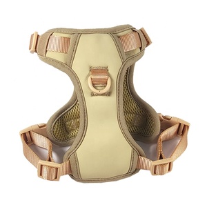 Venta al por mayor de arnés para perros, conjunto de chaleco ajustable de plomo suave acolchado para mascotas con cuello y correa para perros pequeños, medianos y grandes - Product Image 4