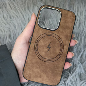 Funda de teléfono de succión magnética de cuero mate, para <span class=keywords><strong>ZTE</strong></span> V40 vita pro A31 plus <span class=keywords><strong>blade</strong></span> A52 lite, gran oferta, 2023 - Product Image 5