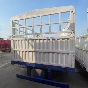 Semirremolque Tongyada de Alta Calidad con 3 Ejes, para Carga a Granel y Paredes Laterales de Acero, con Capacidad de Carga de <5000 kg y Frenos, en Venta - Product Image 2